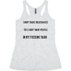 Ladies Slim Fit Super Soft Racerback Triblend Tank