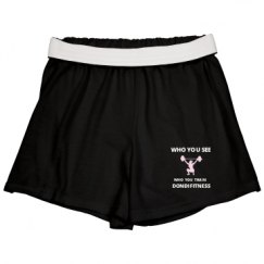Slim Fit Cheer Shorts