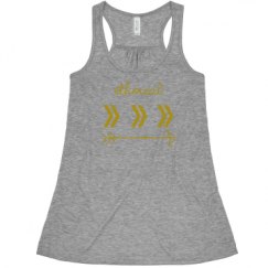 Ladies Flowy Racerback Tank