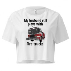 Ladies Festival Cali Crop Top Tee