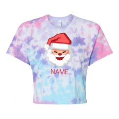 Women's Tie Dye Crop Top Tee