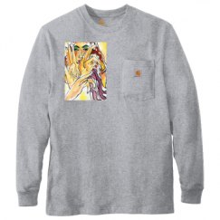 Unisex Carhartt Pocket Long Sleeve Tee