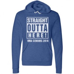 Unisex Fleece Pullover Midweight Hoodie