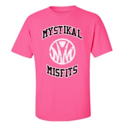 Unisex Ultra Cotton Safety Neon Crewneck Tee