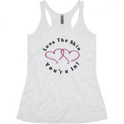 Ladies Slim Fit Super Soft Racerback Triblend Tank