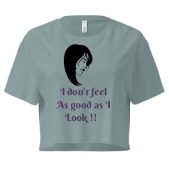 Ladies Festival Cali Crop Top Tee