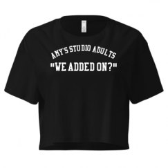 Ladies Festival Cali Crop Top Tee