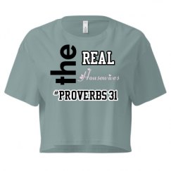 Ladies Festival Cali Crop Top Tee