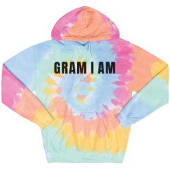 Unisex Tie-Dye Fleece Hoodie