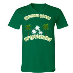 Unisex V-Neck Jersey Tee