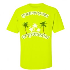 Unisex Ultra Cotton Safety Neon Crewneck Tee