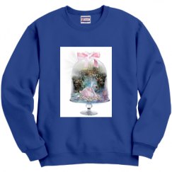 Unisex Film and Foil Crewneck Sweatshirt