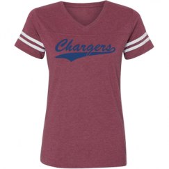 Ladies Relaxed Fit Vintage Sports Tee