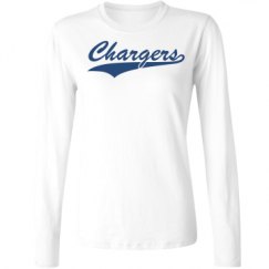 Ladies Relaxed Fit Basic Long Sleeve Tee