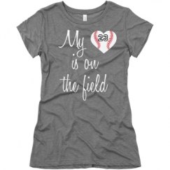 Ladies Slim Fit Super Soft Triblend Tee