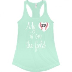 Ladies Slim Fit Racerback Tank Top