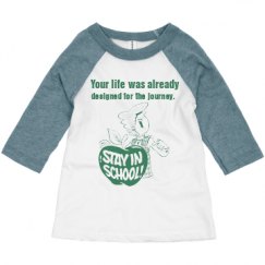 Toddler 3/4 Sleeve Raglan Tee