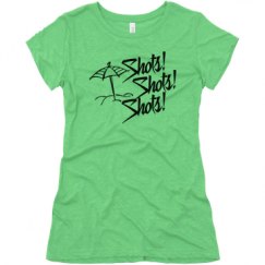 Ladies Slim Fit Super Soft Triblend Tee