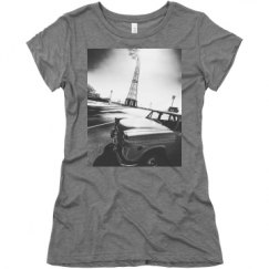 Ladies Slim Fit Super Soft Triblend Tee