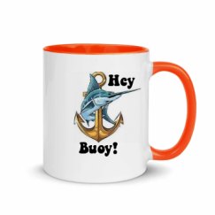 11oz Ceramic Mug with Color Inside