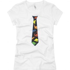 Colorful tie tshirt