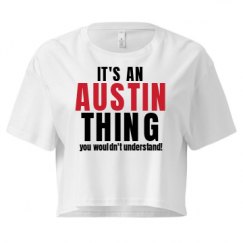 Ladies Festival Cali Crop Top Tee