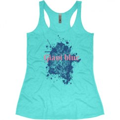 Ladies Slim Fit Super Soft Racerback Triblend Tank