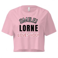 Ladies Festival Cali Crop Top Tee