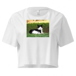 Ladies Festival Cali Crop Top Tee