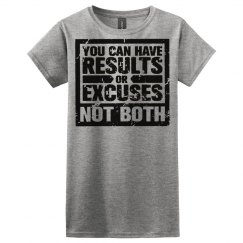 Results or excuses not both 