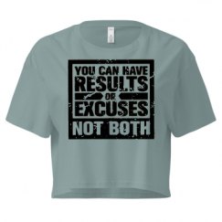 Ladies Festival Cali Crop Top Tee