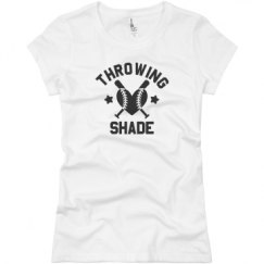 Ladies Slim Fit Basic Promo Jersey Tee