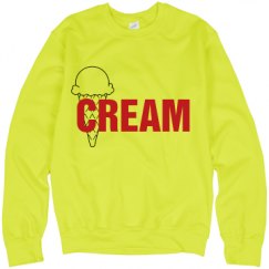Unisex Neon Crewneck Sweatshirt