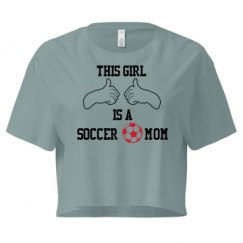 Ladies Festival Cali Crop Top Tee