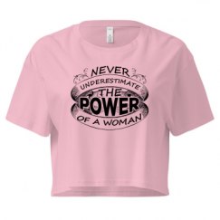 Ladies Festival Cali Crop Top Tee