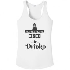 Ladies Athletic Performance Racerback Tank