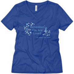 Ladies Relaxed Fit V-Neck Tee