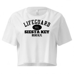 Ladies Festival Cali Crop Top Tee