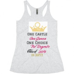 Ladies Slim Fit Super Soft Racerback Triblend Tank