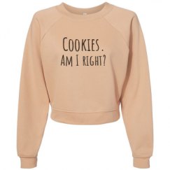 Women's Raglan Pullover Fleece