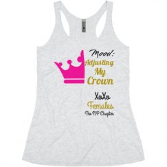 Ladies Slim Fit Super Soft Racerback Triblend Tank