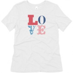 Ladies Relaxed Fit Super Soft Triblend Tee