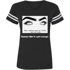 Ladies Relaxed Fit Vintage Sports Tee