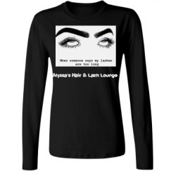 Ladies Relaxed Fit Basic Long Sleeve Tee