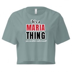 Ladies Festival Cali Crop Top Tee