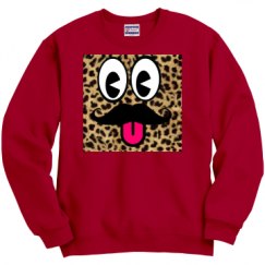 Unisex Film and Foil Crewneck Sweatshirt