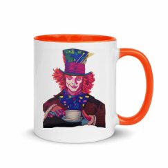 11oz Ceramic Mug with Color Inside