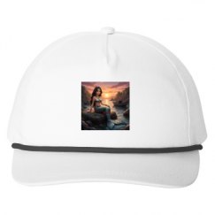 Snapback Five-Panel Rope Hat