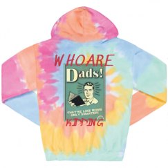 Unisex Tie-Dye Fleece Hoodie
