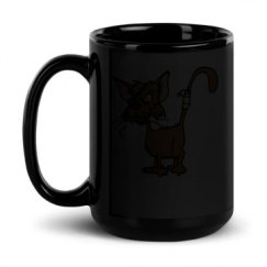 15oz Black Glossy Mug